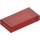 LEGO Transparent Red Tile 1 x 2 with Groove (3069 / 30070)