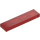 LEGO Transparent Red Tile 1 x 4 (2431 / 35371)