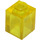 LEGO Transparent Yellow Brick 1 x 1 (3005 / 30071)