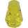 LEGO Transparent Yellow Cone 1 x 1 with Top Groove (28701 / 59900)