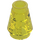 LEGO Transparent Yellow Cone 1 x 1 with Top Groove (28701 / 59900)