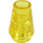 LEGO Transparent Yellow Cone 1 x 1 with Top Groove (28701 / 59900)