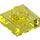 LEGO Transparent Yellow Plate 1 x 1 (3024 / 30008)