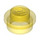 LEGO Transparent Yellow Plate 1 x 1 Round (6141 / 30057)