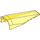 LEGO Transparent Yellow Windscreen 4 x 10 x 2 with Handle (98878)