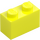 LEGO Vibrant Yellow Brick 1 x 2 with Bottom Tube (3004 / 93792)