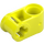 LEGO Vibrant Yellow Cross Block 90° 1 x 2 (Axle/Pin) (6536 / 40146)