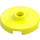 LEGO Vibrant Yellow Tile 2 x 2 Round with Stud (18674)