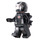 LEGO War Machine with Black and Silver Armor with Back Plate Minifigure