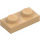 LEGO Warm Tan Plate 1 x 2 (3023 / 28653)