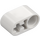 LEGO White Beam 2 with Axle Hole and Pin Hole (40147 / 74695)