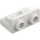 LEGO White Bracket 1 x 2 with 1 x 2 Up (99780)