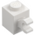 LEGO White Brick 1 x 1 with Horizontal Clip (60476 / 65459)