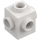 LEGO White Brick 1 x 1 with Studs on Four Sides (4733)