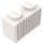 LEGO White Brick 1 x 2 with Grille (2877)