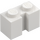 LEGO White Brick 1 x 2 with Groove (4216)