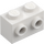 LEGO White Brick 1 x 2 with Studs on One Side (11211)