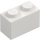 LEGO White Brick 1 x 2 with Studs on One Side (11211)