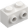 LEGO White Brick 1 x 2 with Studs on Opposite Sides (52107)