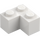 LEGO White Brick 2 x 2 Corner (2357)