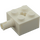 LEGO White Brick 2 x 2 with Pin and Axlehole (6232 / 42929)