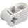 LEGO White Cross Block 90° 1 x 2 (Axle/Pin) (6536 / 40146)