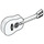 LEGO White Guitar with Silver Strings and Black Tuning Knobs (25975 / 60411)