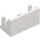 LEGO White Hinge 1 x 2 Base (3937)