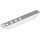 LEGO White Hinge Plate 1 x 8 with Angled Side Extensions (Squared Plate Underneath) (14137 / 50334)