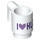 LEGO White Mug with ‘I’ Heart ‘HLC’ (3899 / 36728)