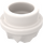 LEGO White Plate 1 x 1 Round with Swirled Top (3338 / 15470)