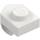 LEGO White Plate 1 x 1 with Downwards Tooth (15070)