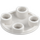 LEGO White Plate 2 x 2 Round with Rounded Bottom (2654 / 28558)