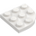 LEGO White Plate 3 x 3 Round Corner (30357)