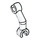 LEGO White Skeleton Arm with Vertical Hand (26158 / 33449)