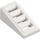 LEGO White Slope 1 x 2 x 0.7 (18°) with Grille (61409)