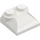 LEGO White Slope 2 x 2 Curved with Curved End (47457)