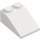 LEGO White Slope 2 x 3 (25°) with Rough Surface (3298)