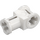 LEGO White Technic Through Axle Connector with Bushing (32039 / 42135)