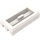 LEGO White Tile 1 x 2 Grille (with Bottom Groove) (2412 / 30244)