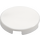 LEGO White Tile 2 x 2 Round with Bottom Stud Holder (14769)