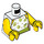 LEGO White Torso with Avocado Pattern (973 / 76382)