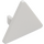 LEGO White Triangular Sign with Open &#039;O&#039; Clip (65676)