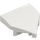 LEGO White Wedge 2 x 2 x 0.7 with Point (45°) (66956)