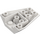 LEGO White Wedge 4 x 4 Triple Inverted with Reinforced Studs (13349)