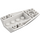 LEGO White Wedge 6 x 4 Triple Curved Inverted (43713)