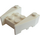 LEGO White Wedge Brick 3 x 4 with Stud Notches (50373)