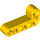 LEGO Yellow Beam 2 x 4 Bent 90 Degrees, 2 and 4 holes (32140 / 42137)