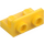 LEGO Yellow Bracket 1 x 2 with 1 x 2 Up (99780)