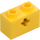 LEGO Yellow Brick 1 x 2 with Axle Hole (&#039;+&#039; Opening and Bottom Tube) (31493 / 32064)